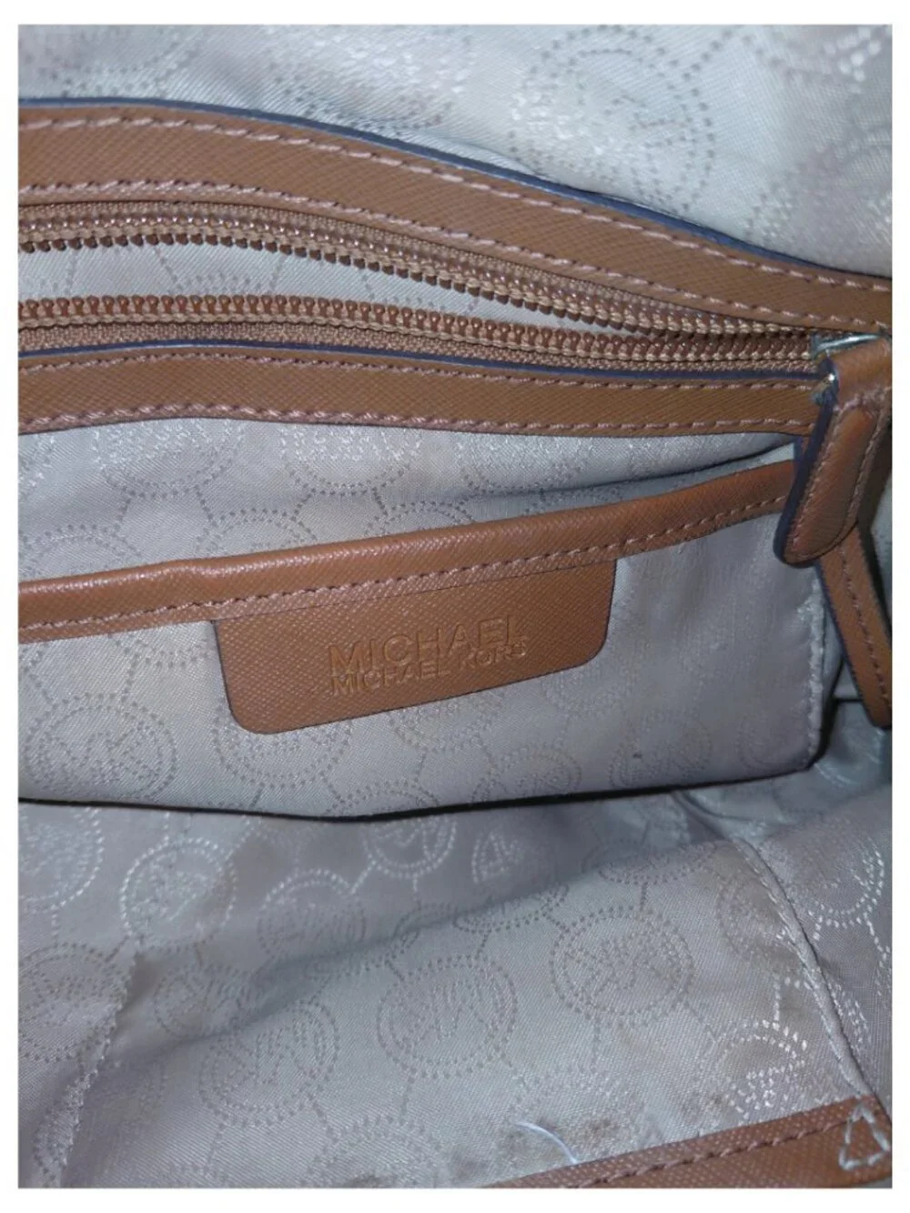 Michael Kors Black/Brown Nylon Bag